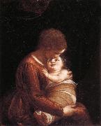 CAMBIASO, Luca Madonna and Child oil